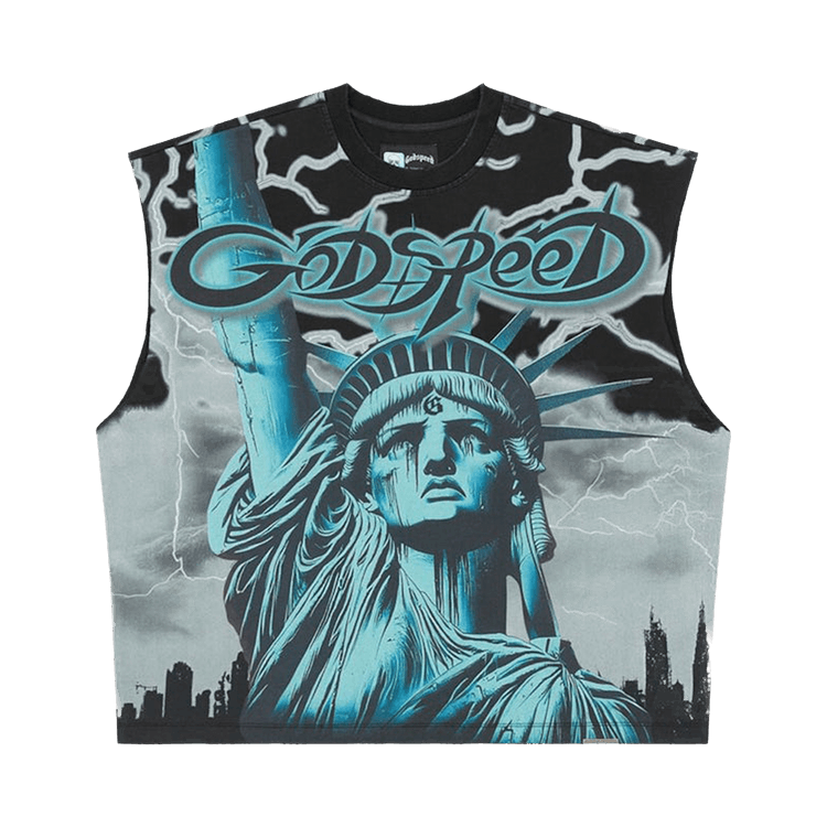 Godspeed Voltage Sleeveless T-Shirt "Grey"