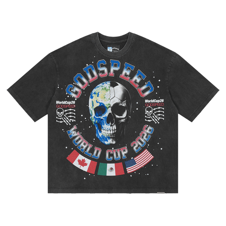 Godspeed Planet Fútbol T-Shirt "Black"
