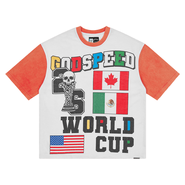 Godspeed 26 GSWC Vintage T-Shirt "White/Red"