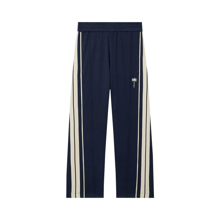 Palm Angels Palm Tree Striped Track Pants "Navy"