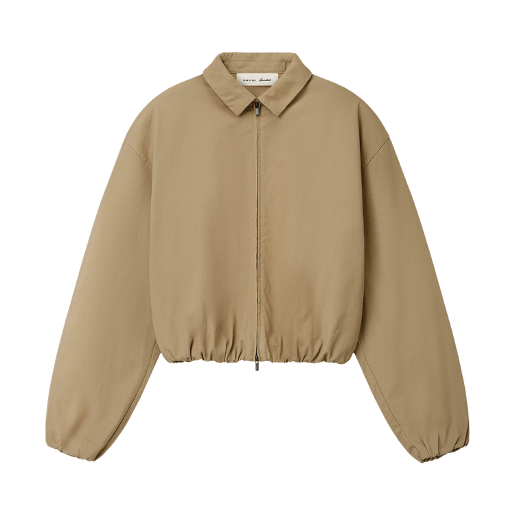 Fear of God Essentials Cotton Twill Work Jacket "Dune"