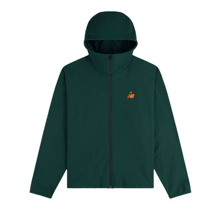 Aimé Leon Dore x New Balance Full-Zip Warmup Hoodie "Pine Grove"