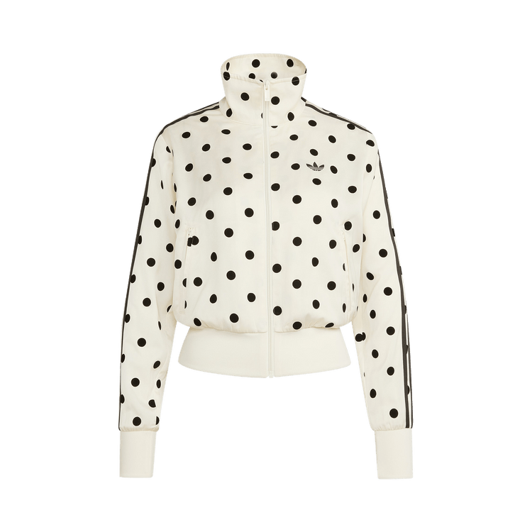 Adidas Satin Polka Dots TT Track Top "Off White"