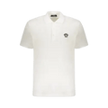 Versace Embroidered Cotton Polo Shirt "White"