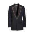 Amiri Beaded Tux Jacket "Black"