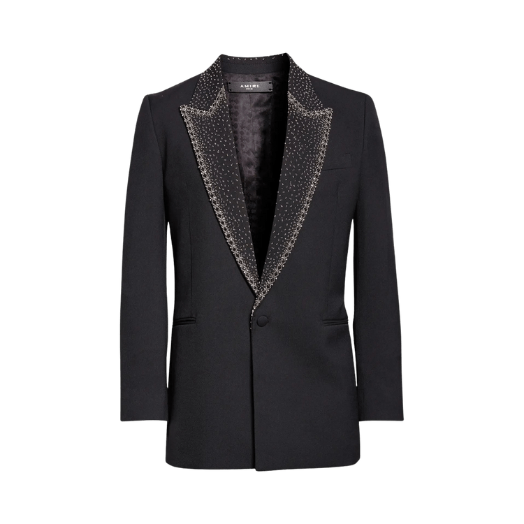 Amiri Beaded Tux Jacket "Black"