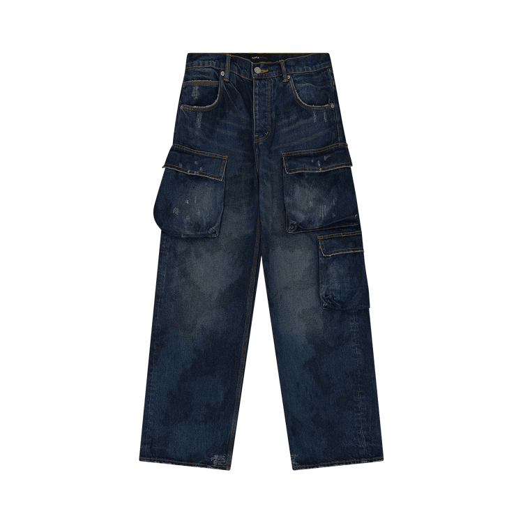 PURPLE BRAND Triple Pocket Cargo "Dark Indigo"