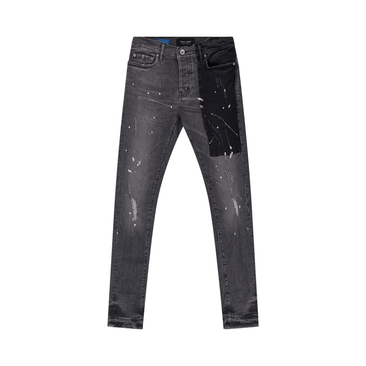 PURPLE BRAND Colorblock Paint Splatter P001 Jeans "Multicolor"