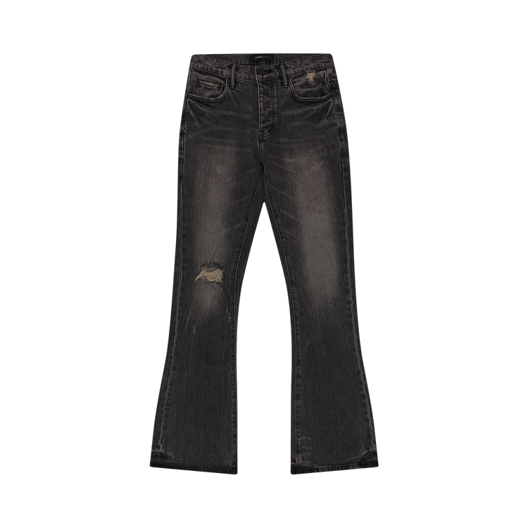 PURPLE BRAND Vintage Flare Blowout P004 Jeans "Black"