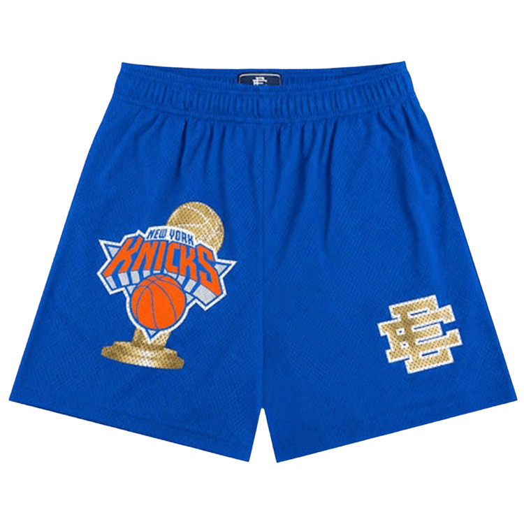 Eric Emanuel x New York Knicks Champ Shorts "Blue/Gold"