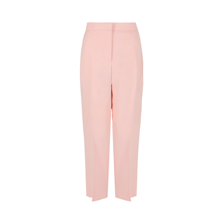 Alexander McQueen Straight Leg Cigarette Trousers "Magnolia"