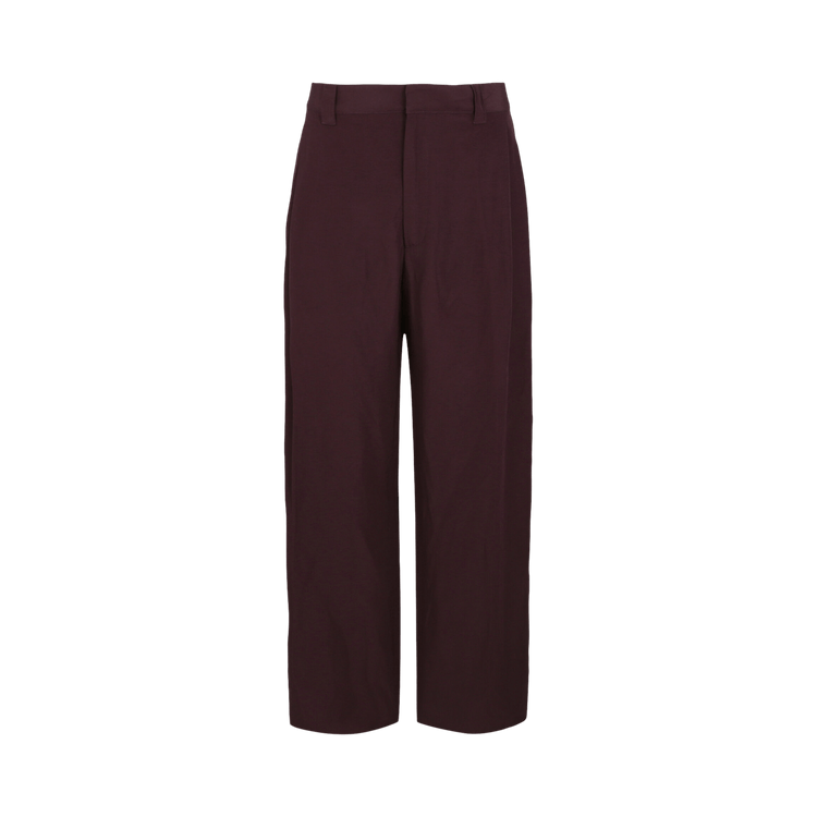 Ferragamo Relaxed Tailored Trousers "Plum"