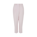 Alexander McQueen Straight Leg Cigarette Trousers "Porcelain"