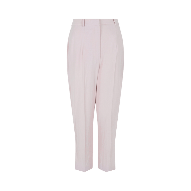 Alexander McQueen Straight Leg Cigarette Trousers "Porcelain"