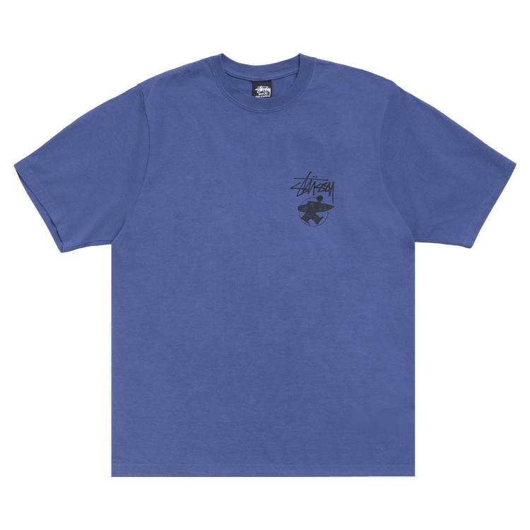 Stussy Long Haul Tee Pigment Dyed "Indigo"