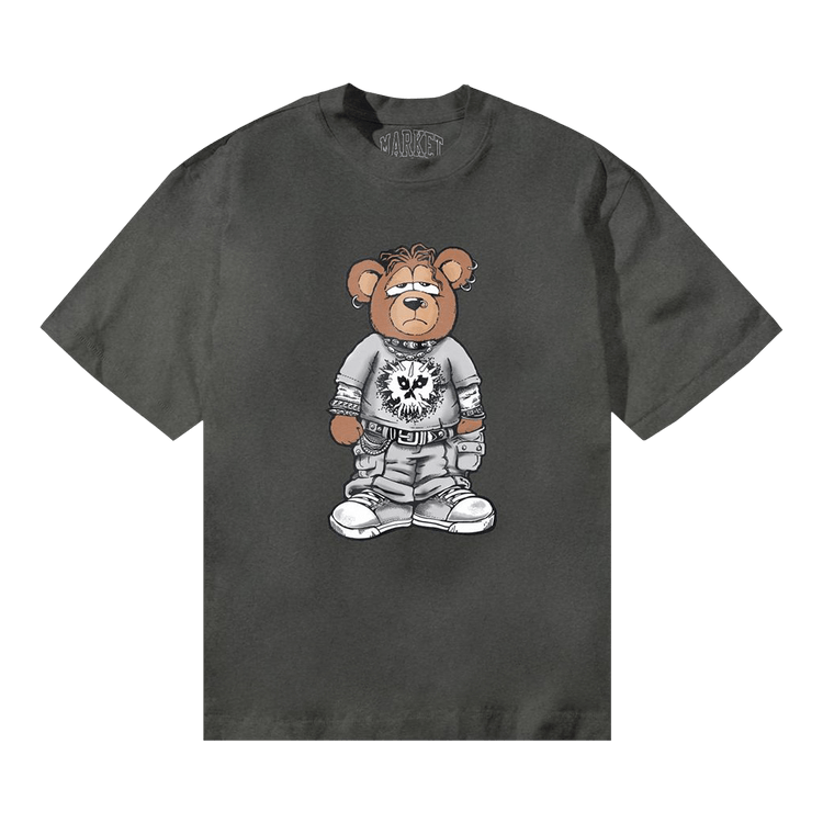 Market Misfit Bear T-Shirt "Black"