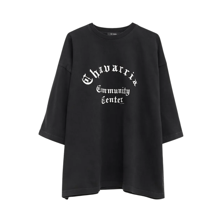 Willy Chavarria Community Center Buffalo Tee "Black"