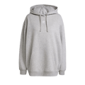Adidas Essentials Oversized Fleece Hoodie "Medium Grey Heather"