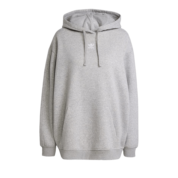 Adidas Essentials Oversized Fleece Hoodie "Medium Grey Heather"