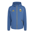 Adidas Argentina Tiro Travel Full Zip Windbreaker "Crew Blue"