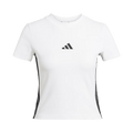 Adidas Essentials 3-Stripes Slim Tee "White / Black"