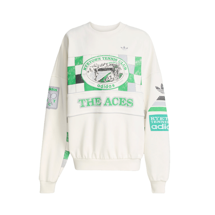 Adidas Archive Court Sweatshirt "Cloud White"
