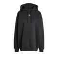 Adidas Essentials Oversized Fleece Hoodie "Black"