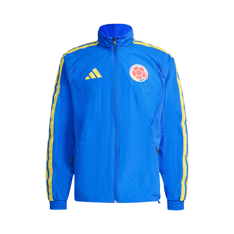 Adidas Colombia Home Anthem Jacket "Glow Blue"