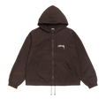 Stussy Waxed Cotton Beach Shell "Brown"