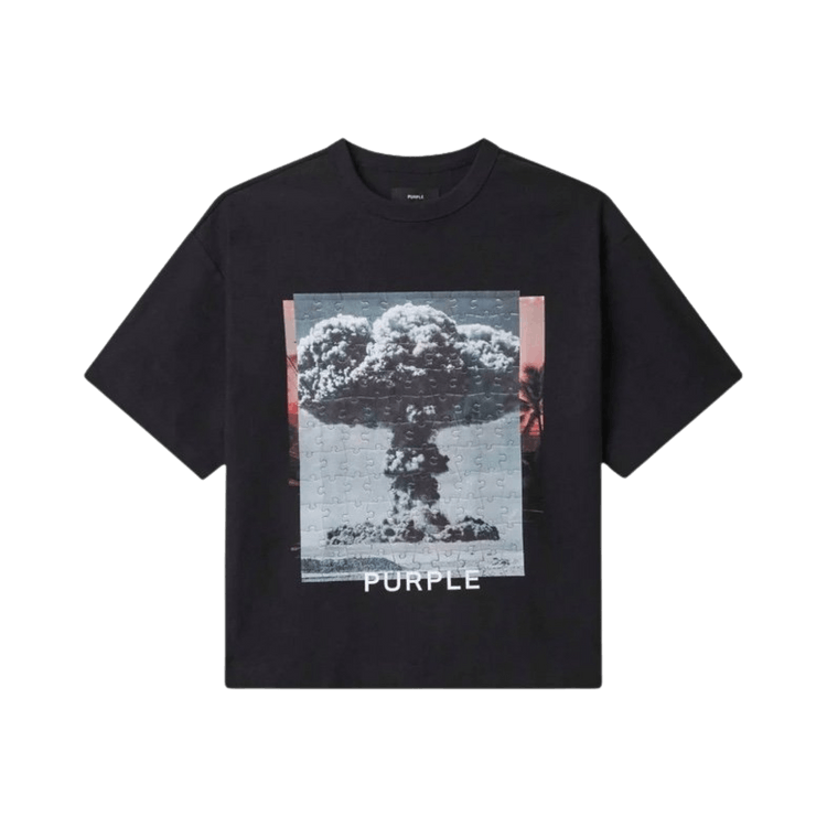 PURPLE BRAND Meltdown Tee "Black"