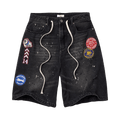 Vale Forever Paradise Jorts "Black"