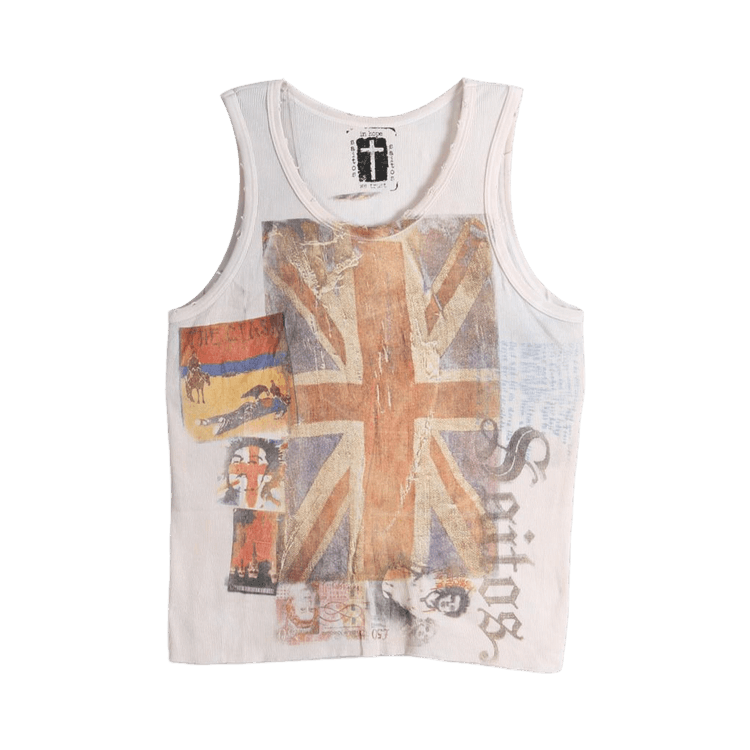 SAITOS Union Punk Tank "Cream"