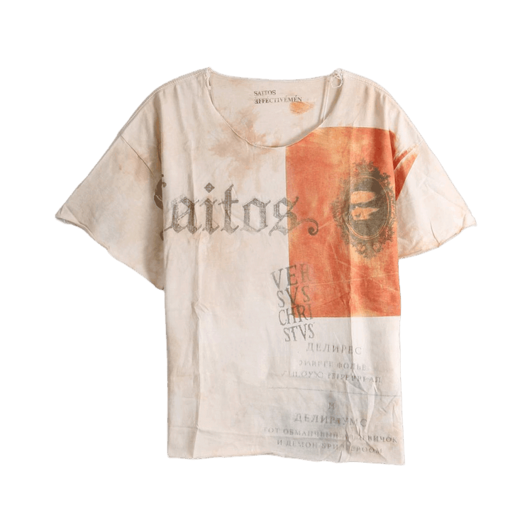 SAITOS 783 Anchor Tee "Cream"