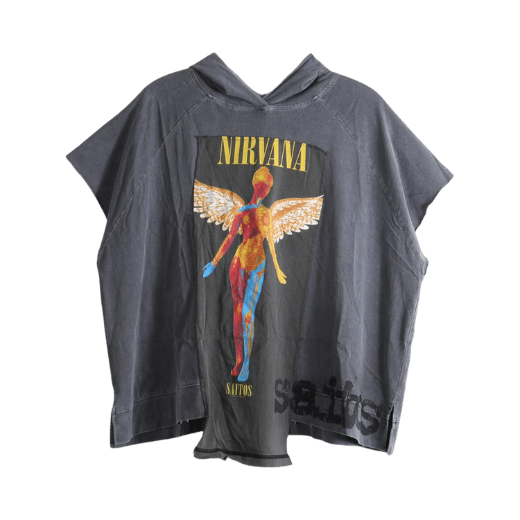 SAITOS Nirvana Hybrid Cut Off Top "Black"