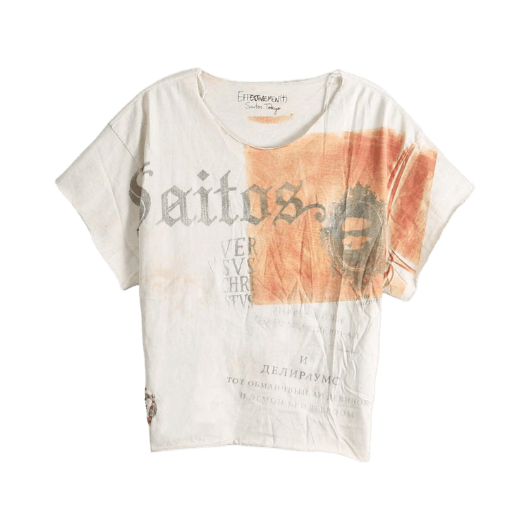SAITOS 783 Anchor Tee "White"