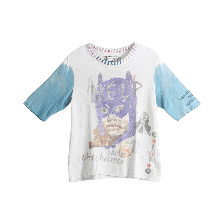 SAITOS SAS Batman Help Tee "White"