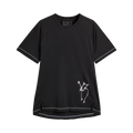 Yohji Yamamoto Pour Homme x Adidas GFX Run Short-Sleeve Tee "Black"