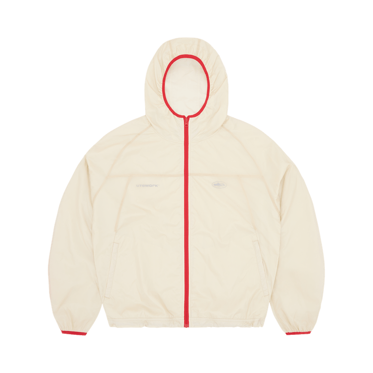 Corteiz Dual-Layer Litework Jacket "Cream"