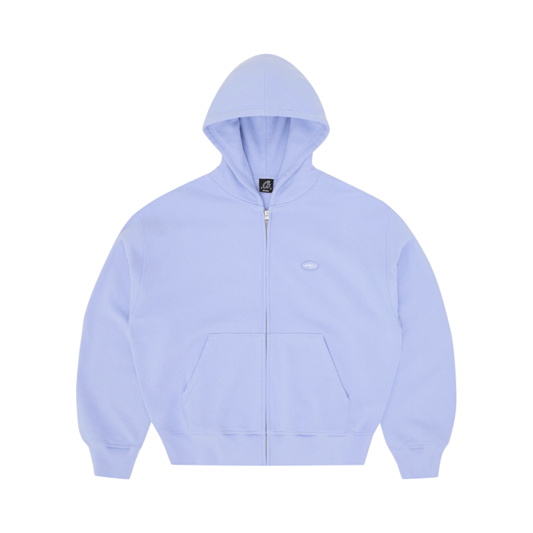 Corteiz Mini Island Zip Hoodie "Baby Blue"