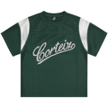 Corteiz Open Mesh Panel Jersey "Forest Green"