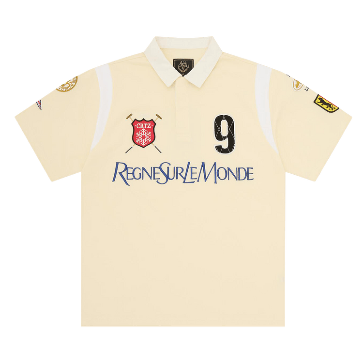 Corteiz Alpine Polo Shirt "Rslm Sand"
