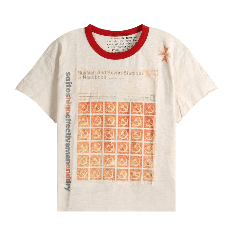 SAITOS Silent System Tee "Cream"