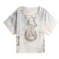 SAITOS She Doesn"t Cry Tee "White'