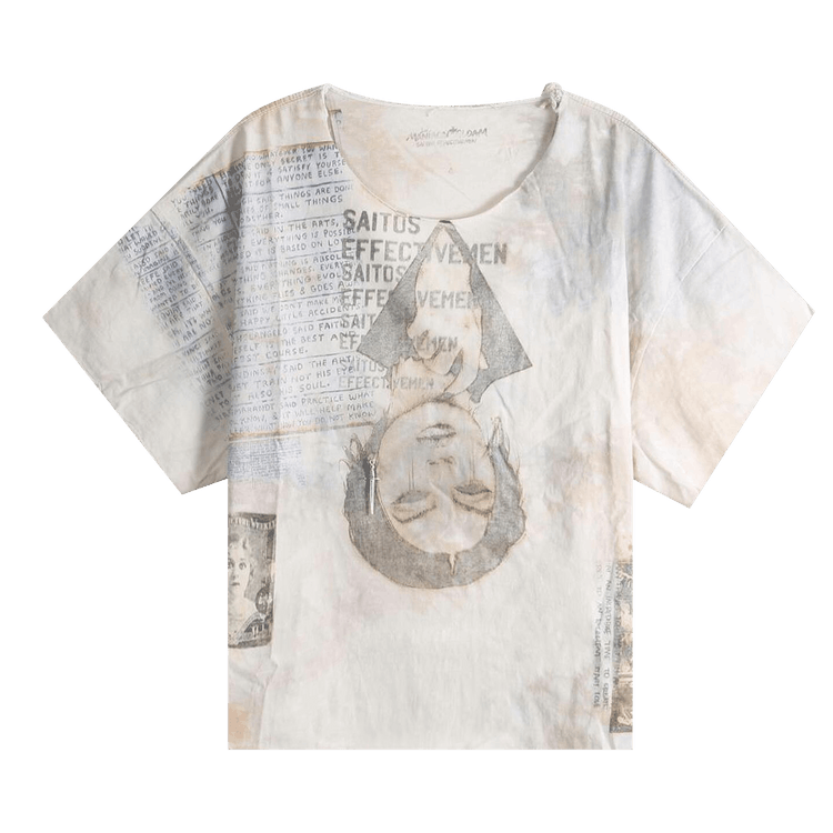SAITOS She Doesn"t Cry Tee "White'