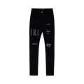 Amiri Crystal Core Logo Jeans "Black"