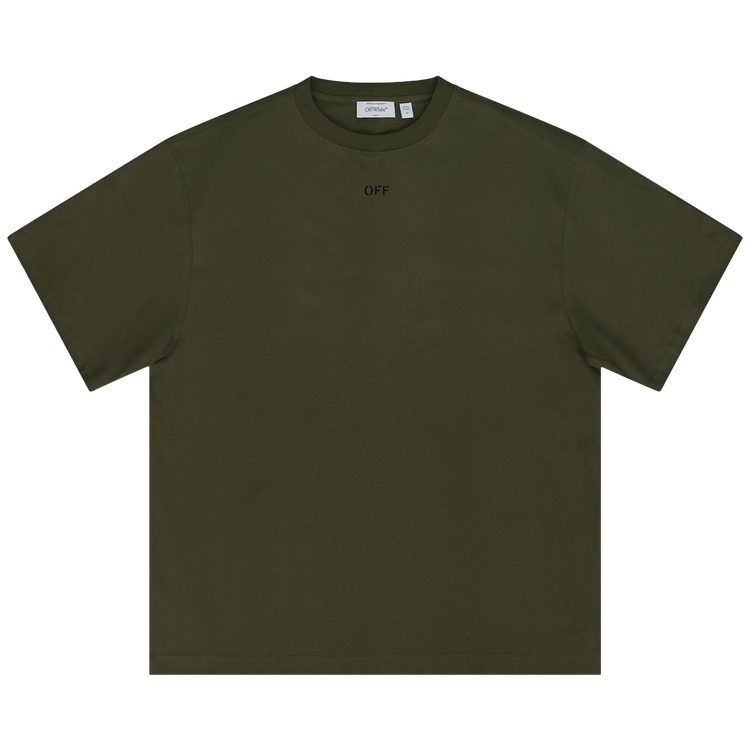Off-White Solid Arrow T-Shirt "Winter Moss"