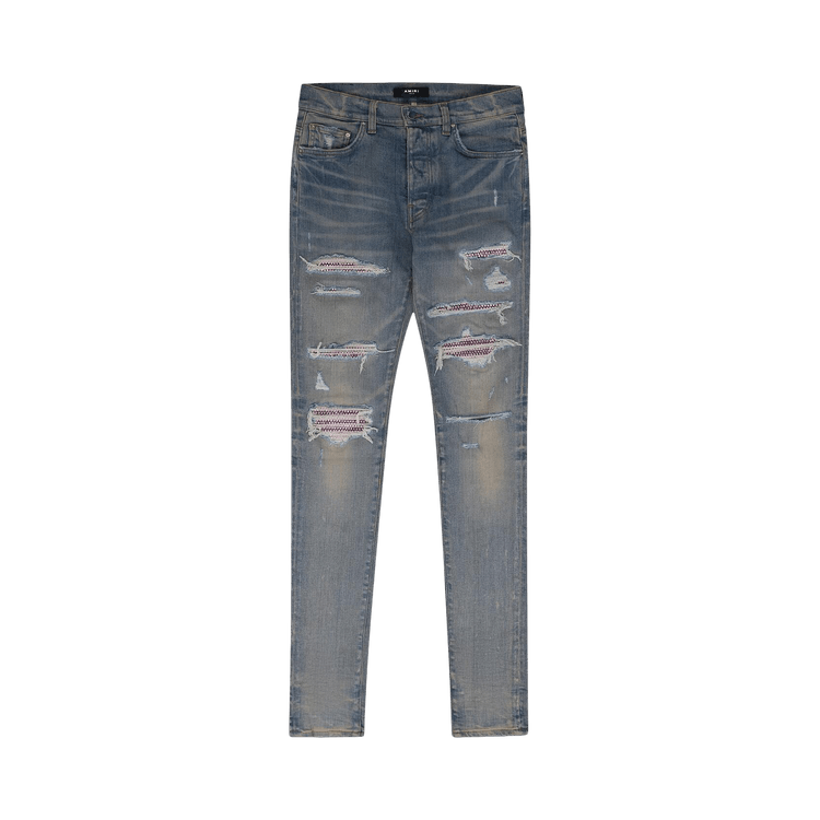 Amiri Crystal Thrasher Jean "Blue"
