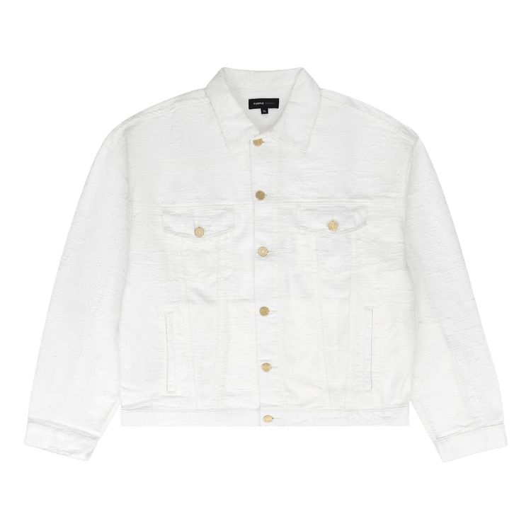 PURPLE BRAND Jacquard Jacket "White"