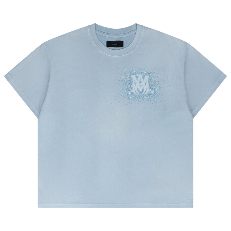 Amiri Ashley Crystal Burst MA Tee "Blue"