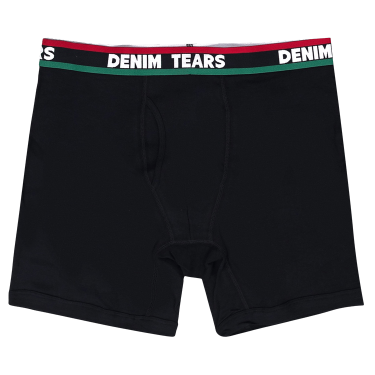 Denim Tears Boxer Brief 3-Pack "Black"